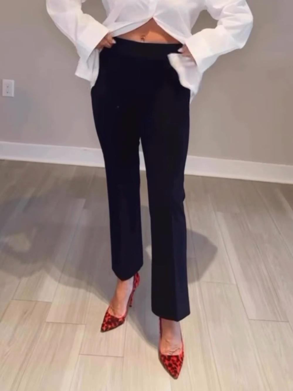 Spanks, kick flare, pants, black size XSP NWT